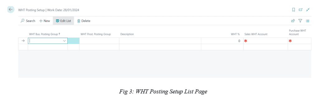 Withholding Tax in Microsoft Dynamics Business Central | KAISPE