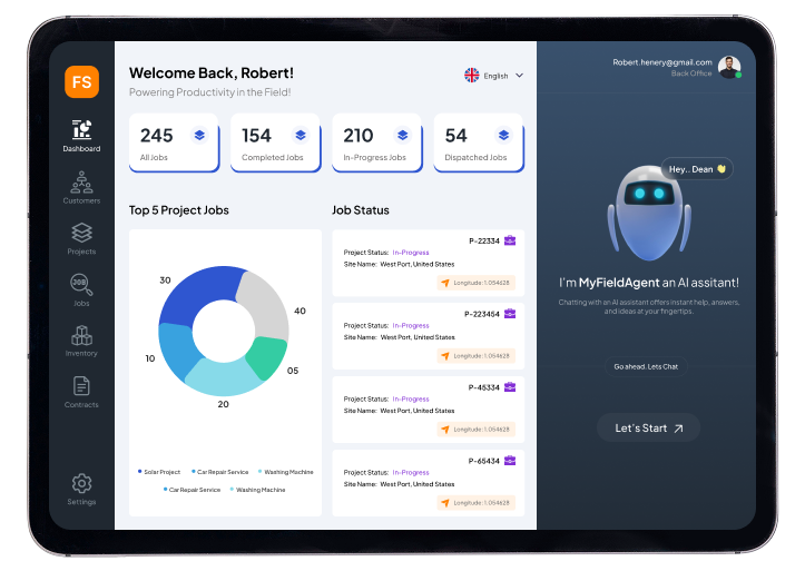 Field Service – Intelligent Tools for Technicians