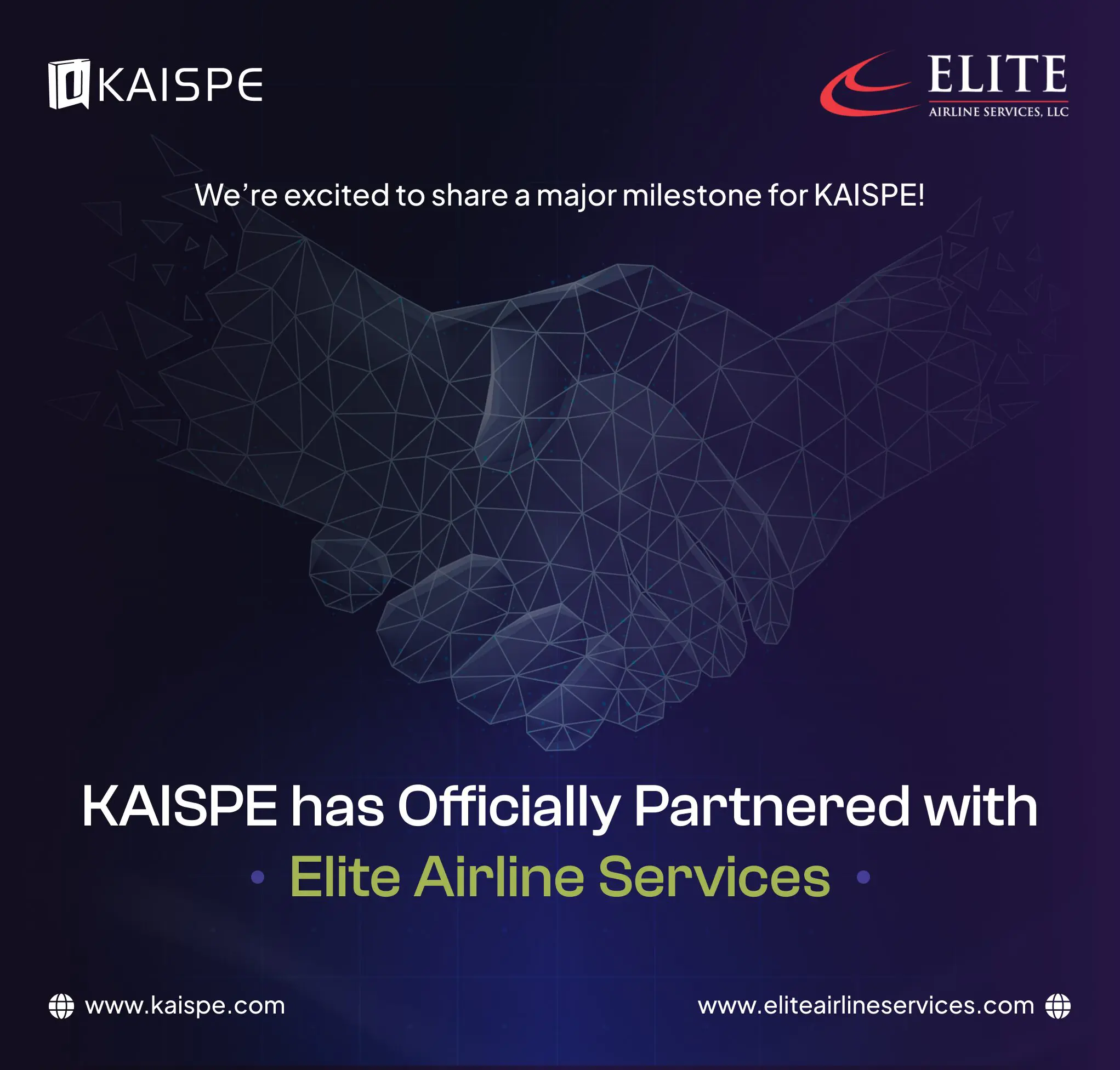 KAISPE Signs Strategic Digital Transformation Partnership with Elite Airline Services