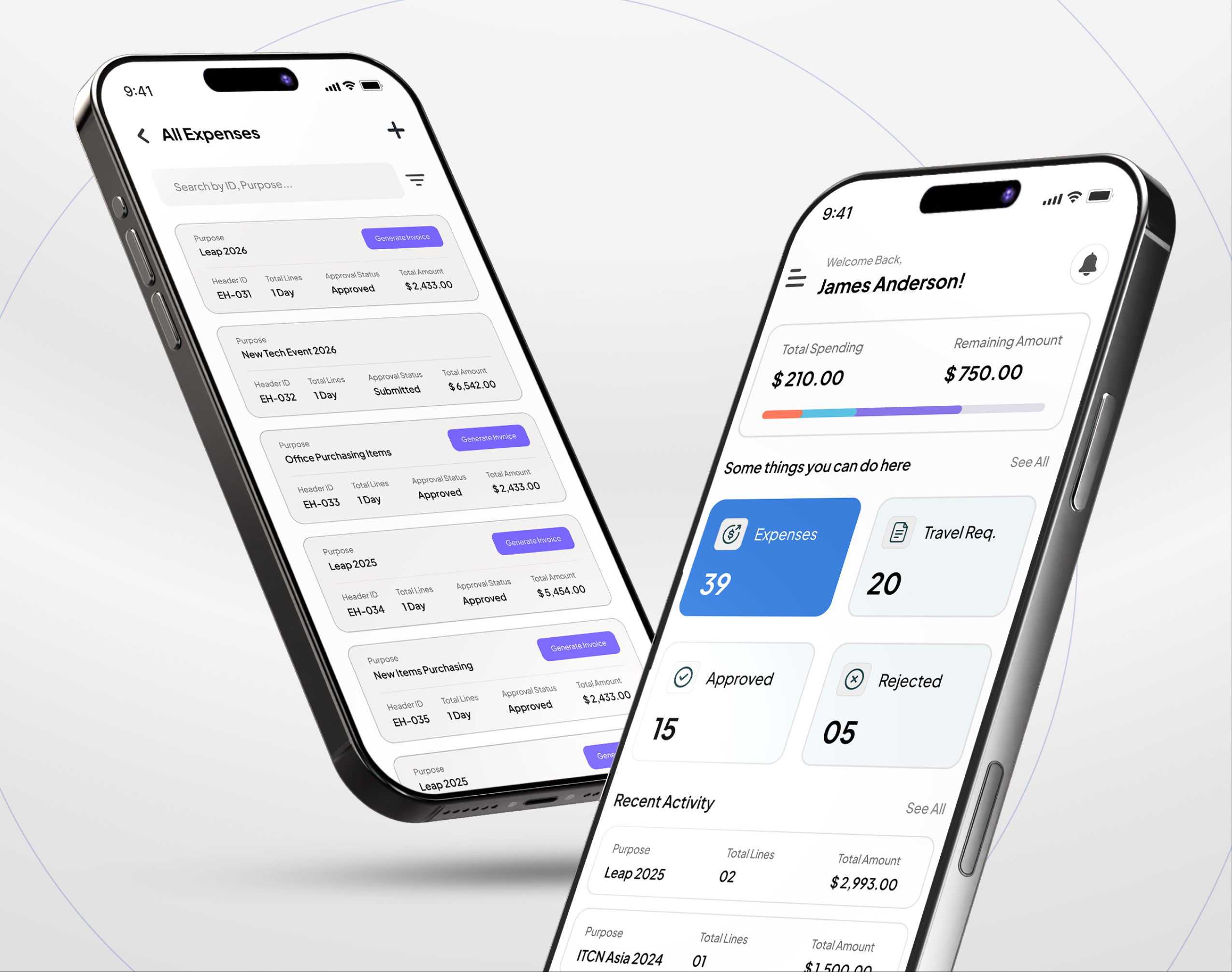 Travel & Expense Report